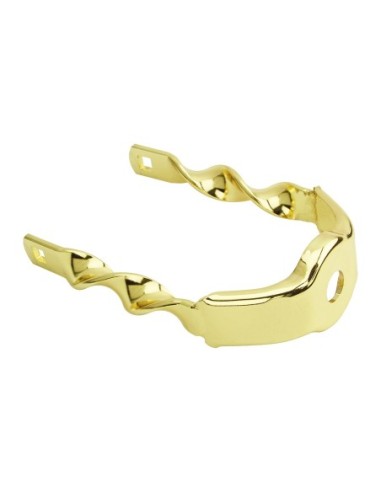 Spring Fork Flat Twisted Extended Crown Gold.
